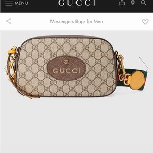 100% Authentic Neo Vintage GG Supreme messenger bag
